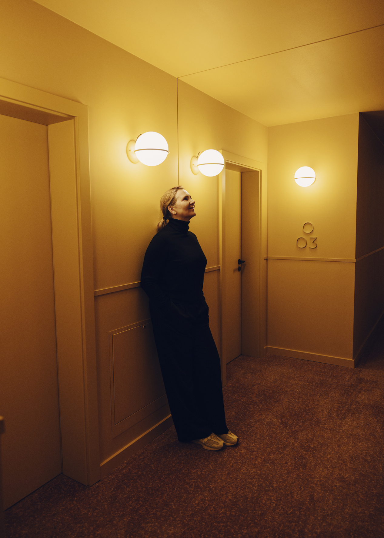 Barbara Elwardt, owner of the comodo Bad Gastein, photographed for Monocle by Amelie Niederbuchner