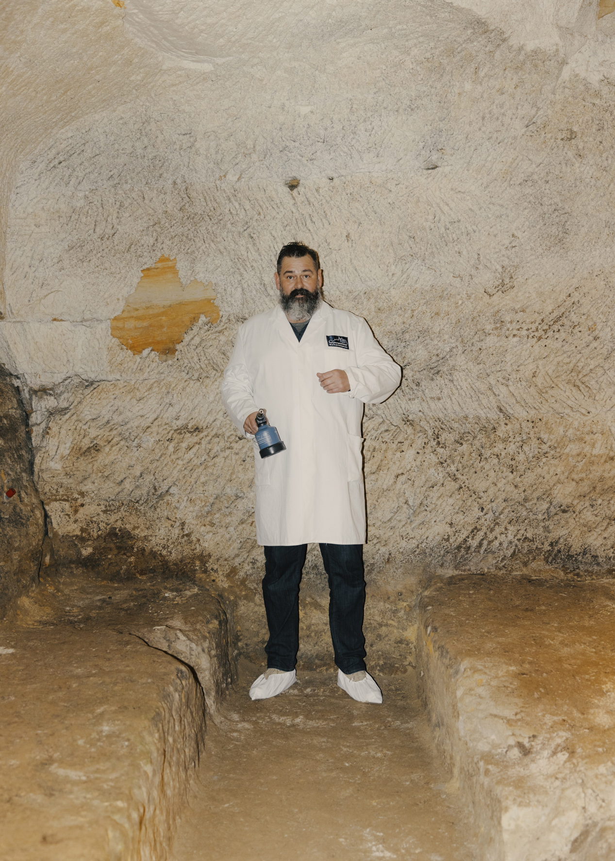 Portrait of Dr. Martin Zarnkow, photographed for ZEIT by Amelie Niederbuchner, Schwandorf