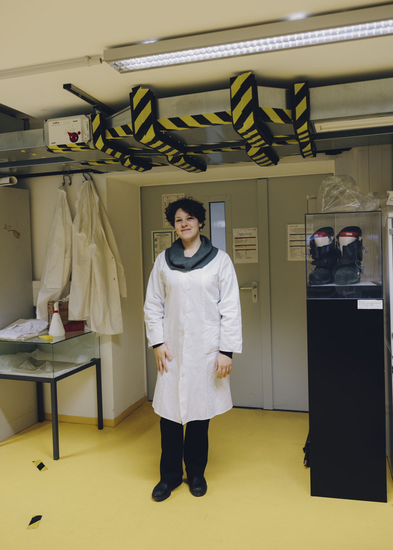 Portrait of Dr. Eva Mariasole Angelin, Deutsches Museum München. Photographed by Amelie Niederbuchner photographer Munich