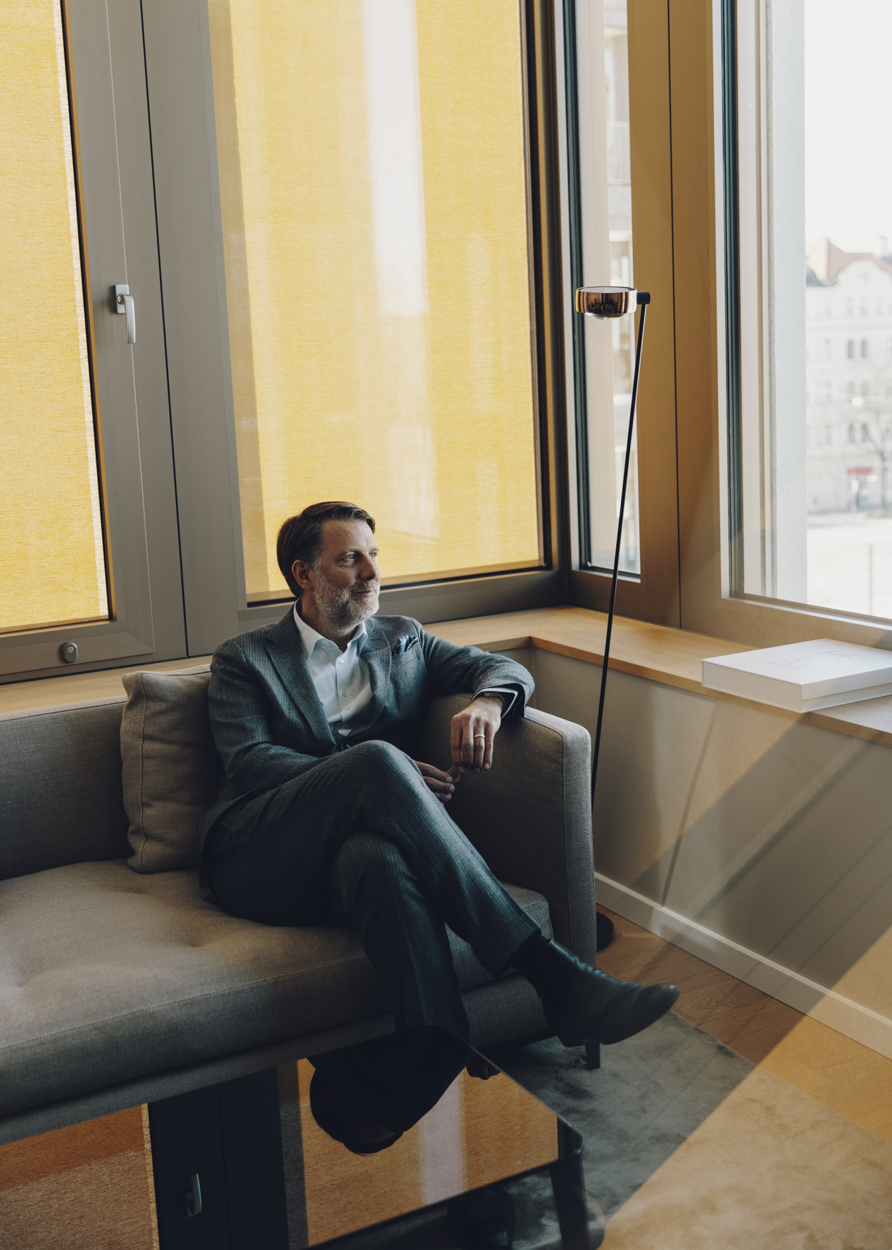 Thomas Oliver Müller und Dr. Sven Neubauer, Vorstände der deutschen Finance Group, fotografiert für Capital Magazin 