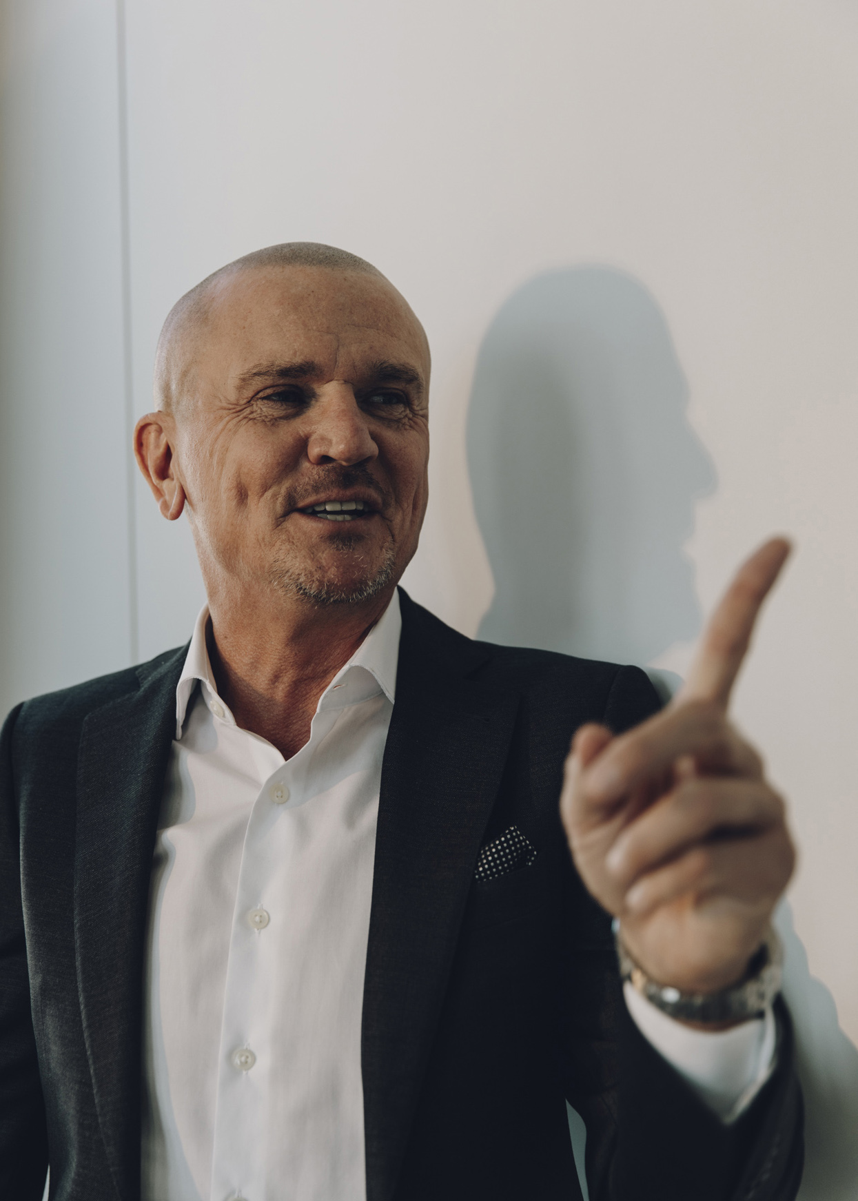 Thomas Oliver Müller und Dr. Sven Neubauer, Vorstände der deutschen Finance Group, fotografiert für Capital Magazin 