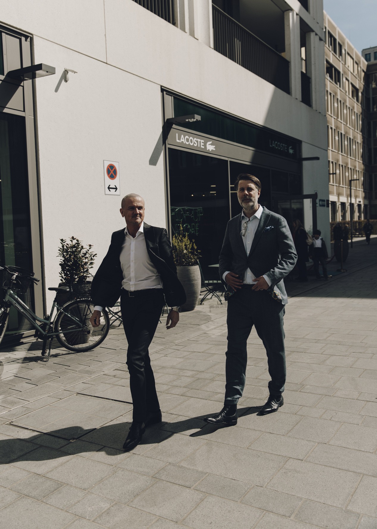 Thomas Oliver Müller und Dr. Sven Neubauer, Vorstände der deutschen Finance Group, fotografiert für Capital Magazin 