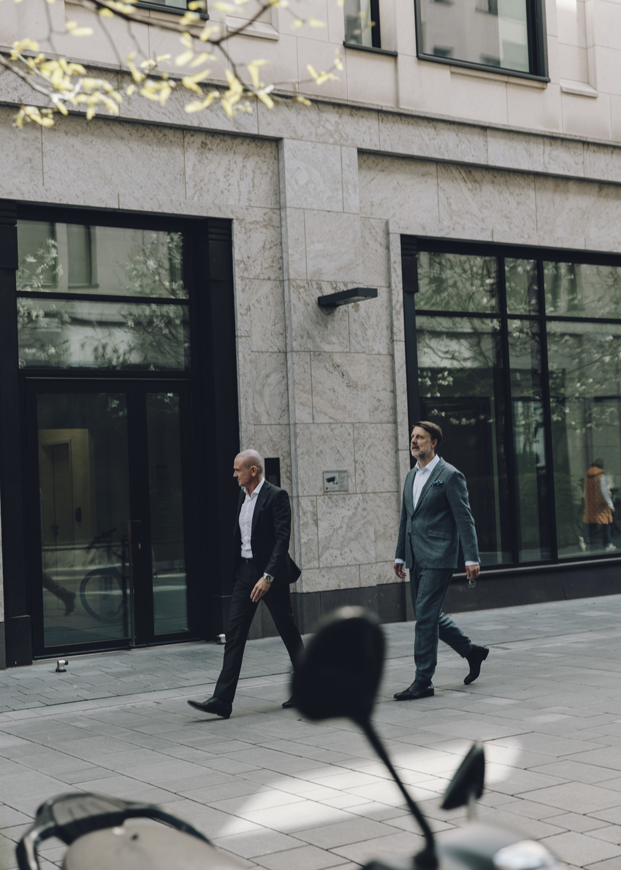 Thomas Oliver Müller und Dr. Sven Neubauer, Vorstände der deutschen Finance Group, fotografiert für Capital Magazin 